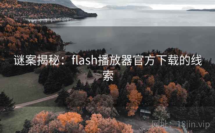 谜案揭秘：flash播放器官方下载的线索